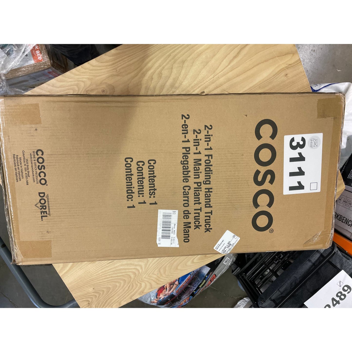 NEW - Costco - Cosco Shifter XL Folding Hand Truck - Retail $79