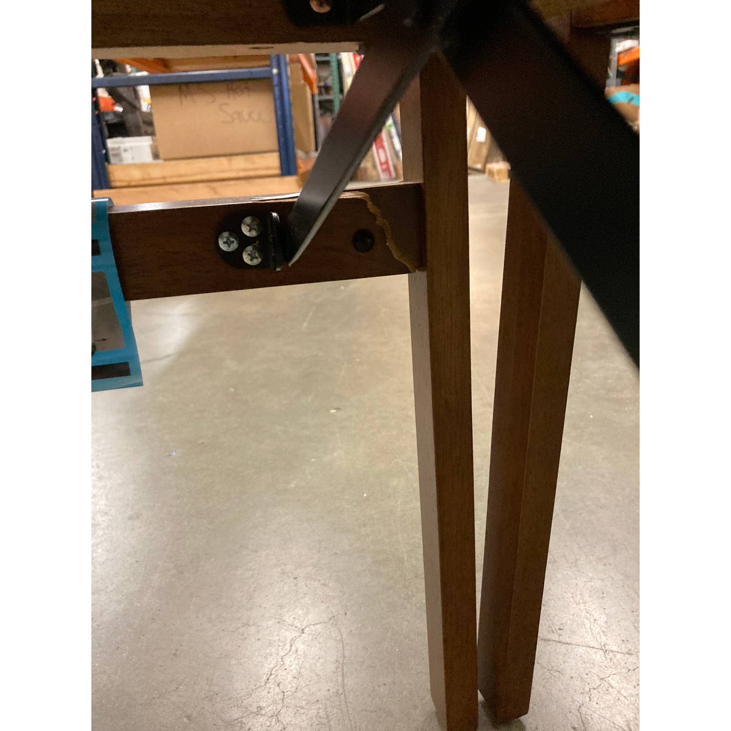 Costco - Stakmore Wood Upholstered Folding Chair, Fruitwood, 2-pack - Retail $99