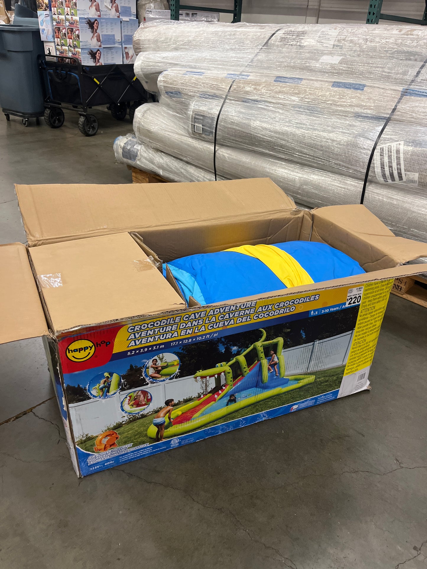 NEW - Crocodile Cave Adventure Water Slide