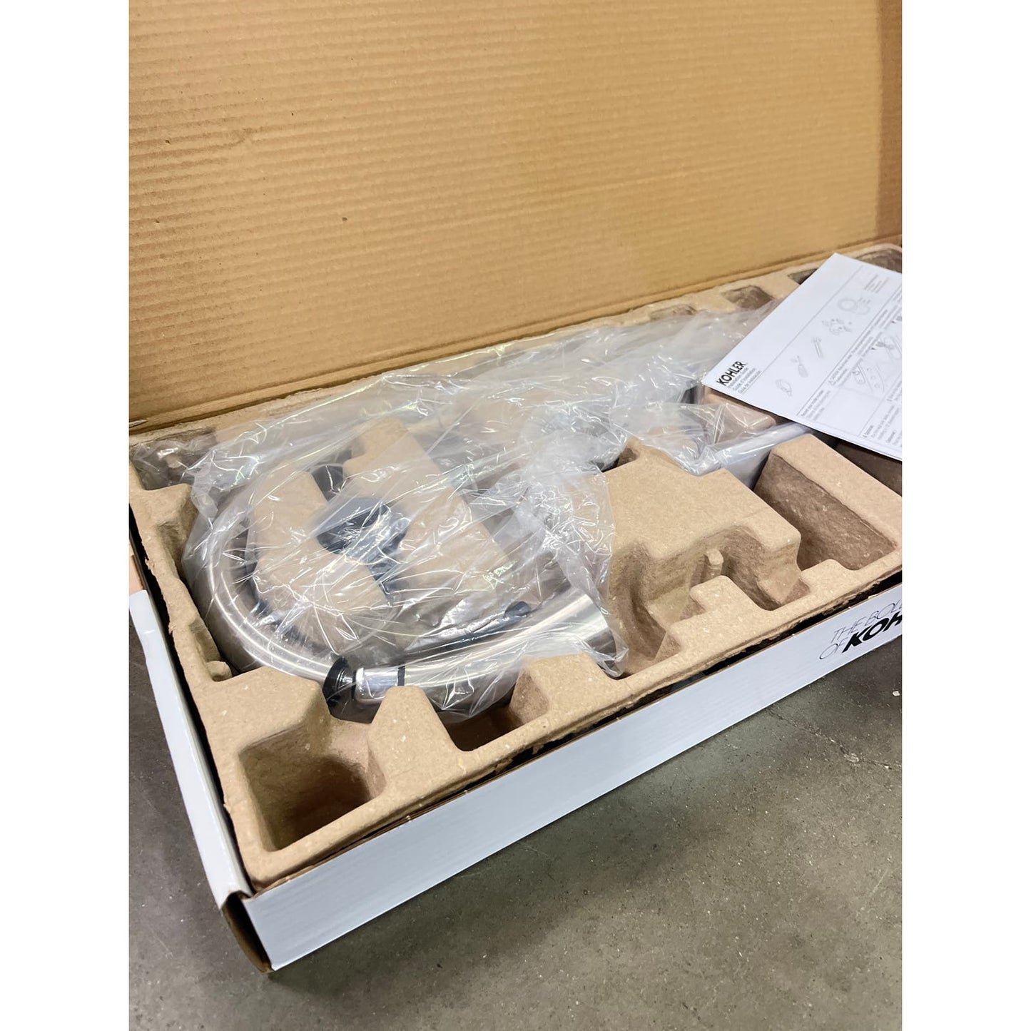 NEW - Kohler Lir Pulldown Kitchen Faucet - Retail $179