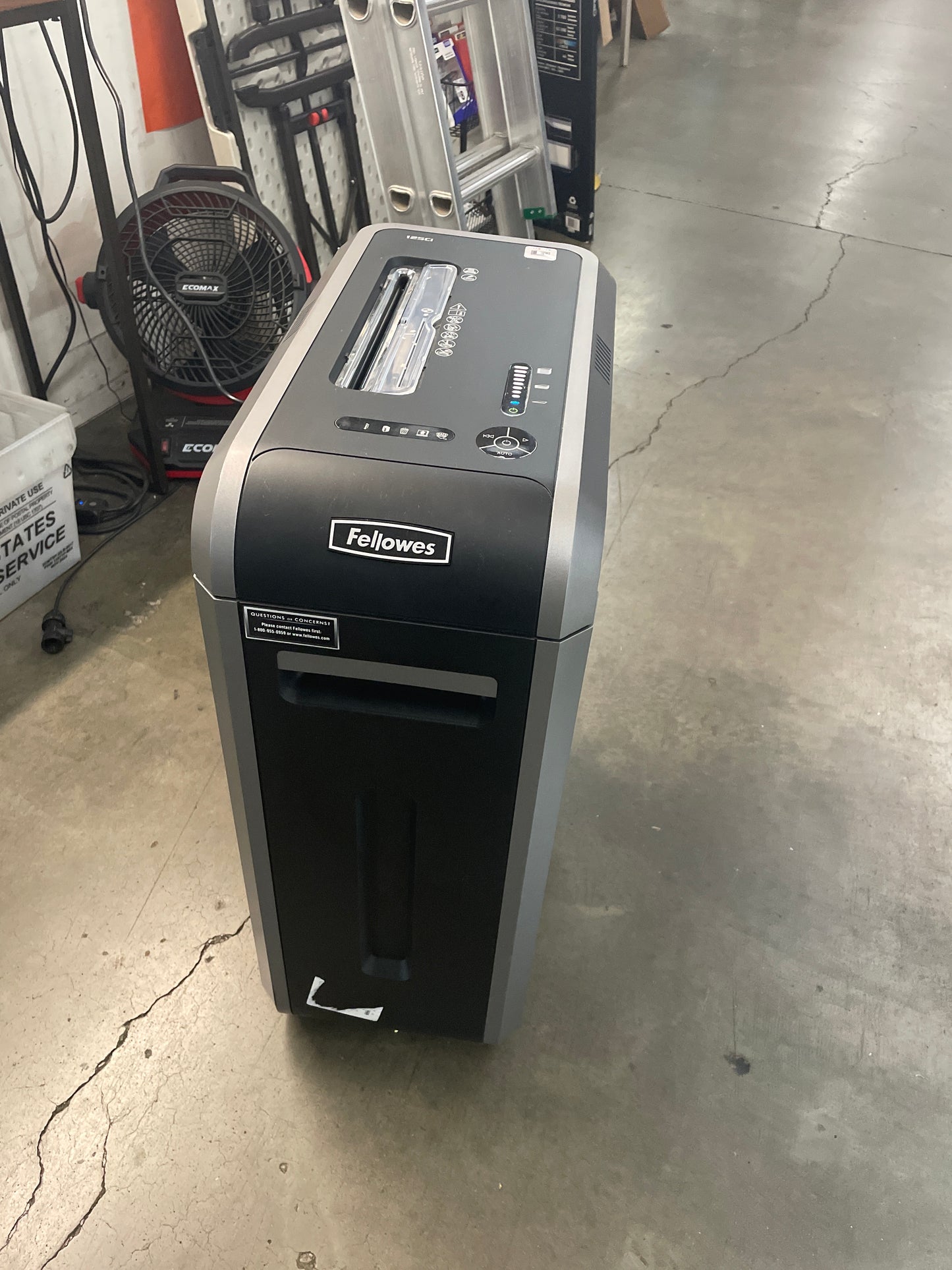 Fellowes Powershred 125Ci 20-Sheet Crosscut Shredder