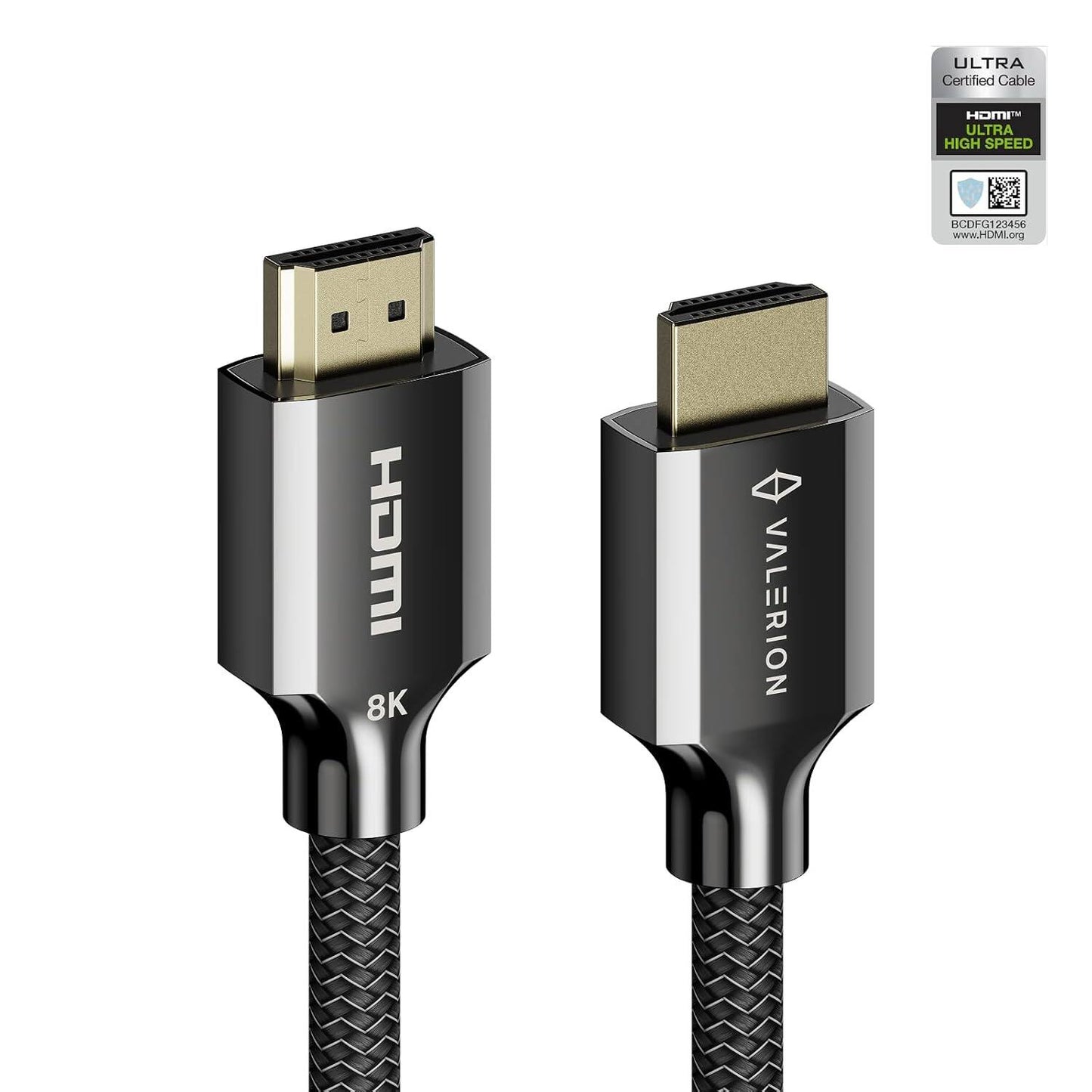 Rocketfish™ - 25' 8K Ultra High Speed HDMI 2.1 Certified Cable - Black [200]