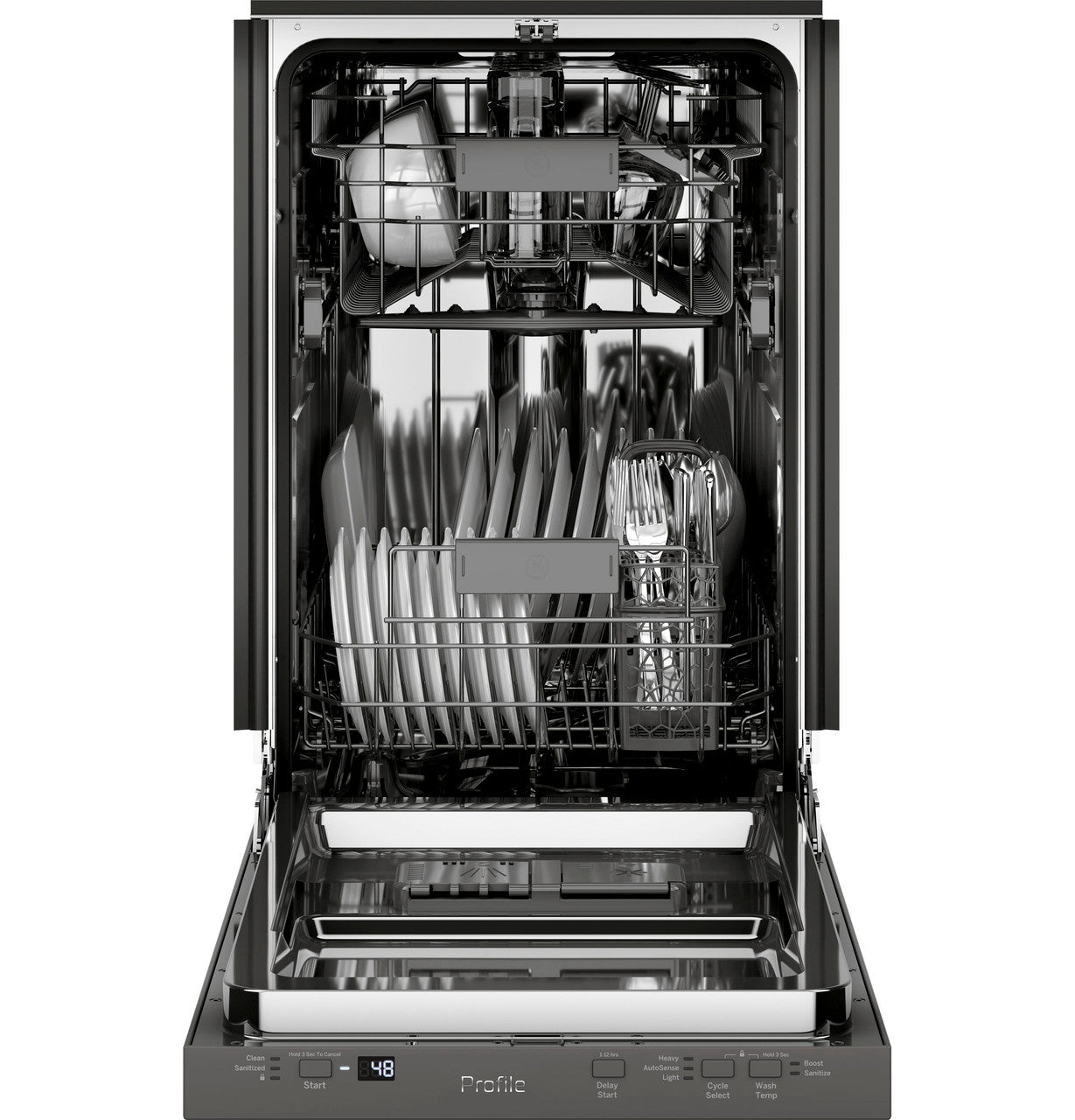 NEW in Box - GE Profile™ ENERGY STAR® 18" ADA Compliant Stainless Steel Interior Dishwasher with Sanitize Cycle - Retail $849