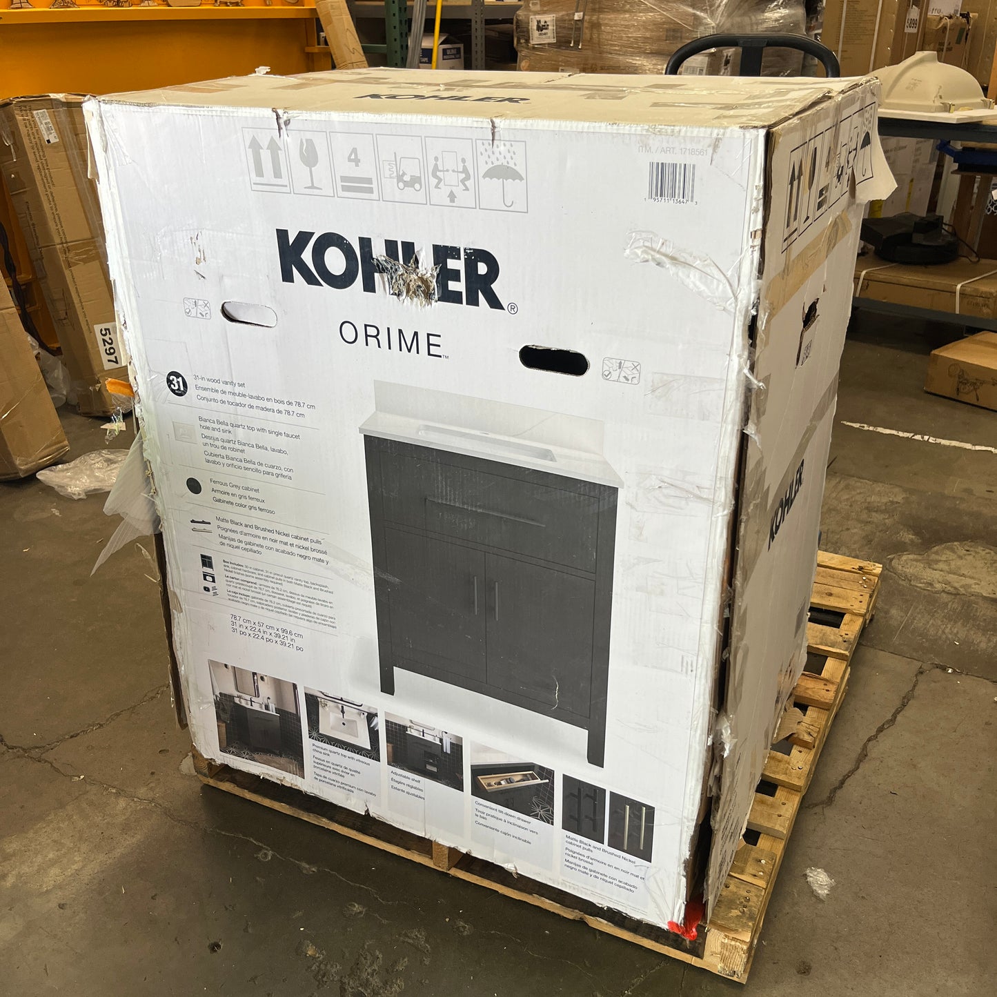 NEW - Kohler Orime 31" Bath Vanity - Retail $599