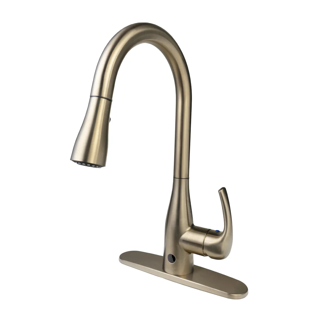 Flow Motion Champagne Activated Kitchen Faucet - Retail $299