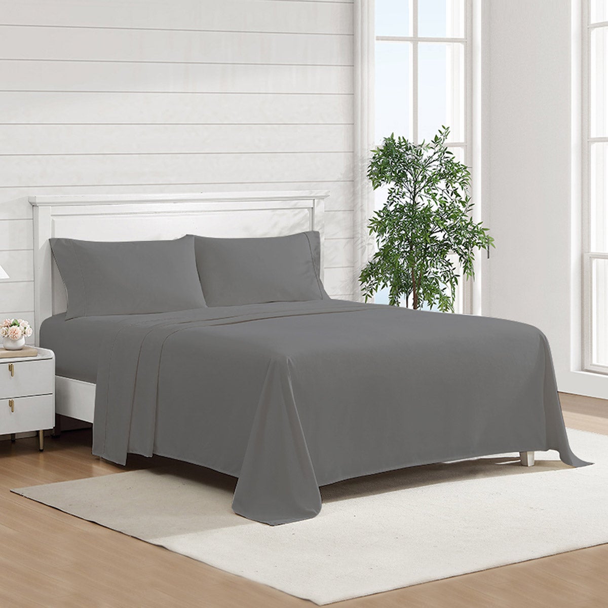 NEW - Jennifer Adams Home Eternal Sheet Set, Queen