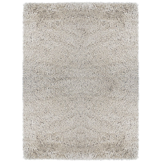 NEW - Thomasville Marketplace Luxury Shag Rug Cream 9.5x13 - Retail $499