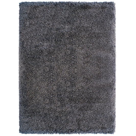 NEW - Thomasville Marketplace Luxury Shag Rug, Gray 5'3" x 7'5" - Retail $159