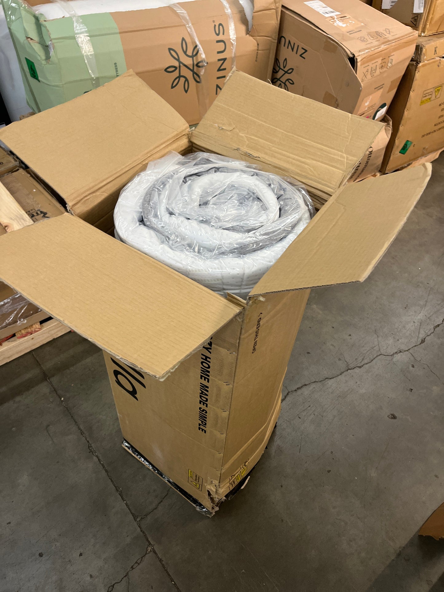 Novilla King Size Mattress, 12 Inch Gel Memory Foam Mattress King in a Box, Bamboo Charcoal Foam & Breathable Cover for Clean, Peaceful Sleep, Supportive & Pressure Relieving, CertiPUR-US Certified - Retail $299