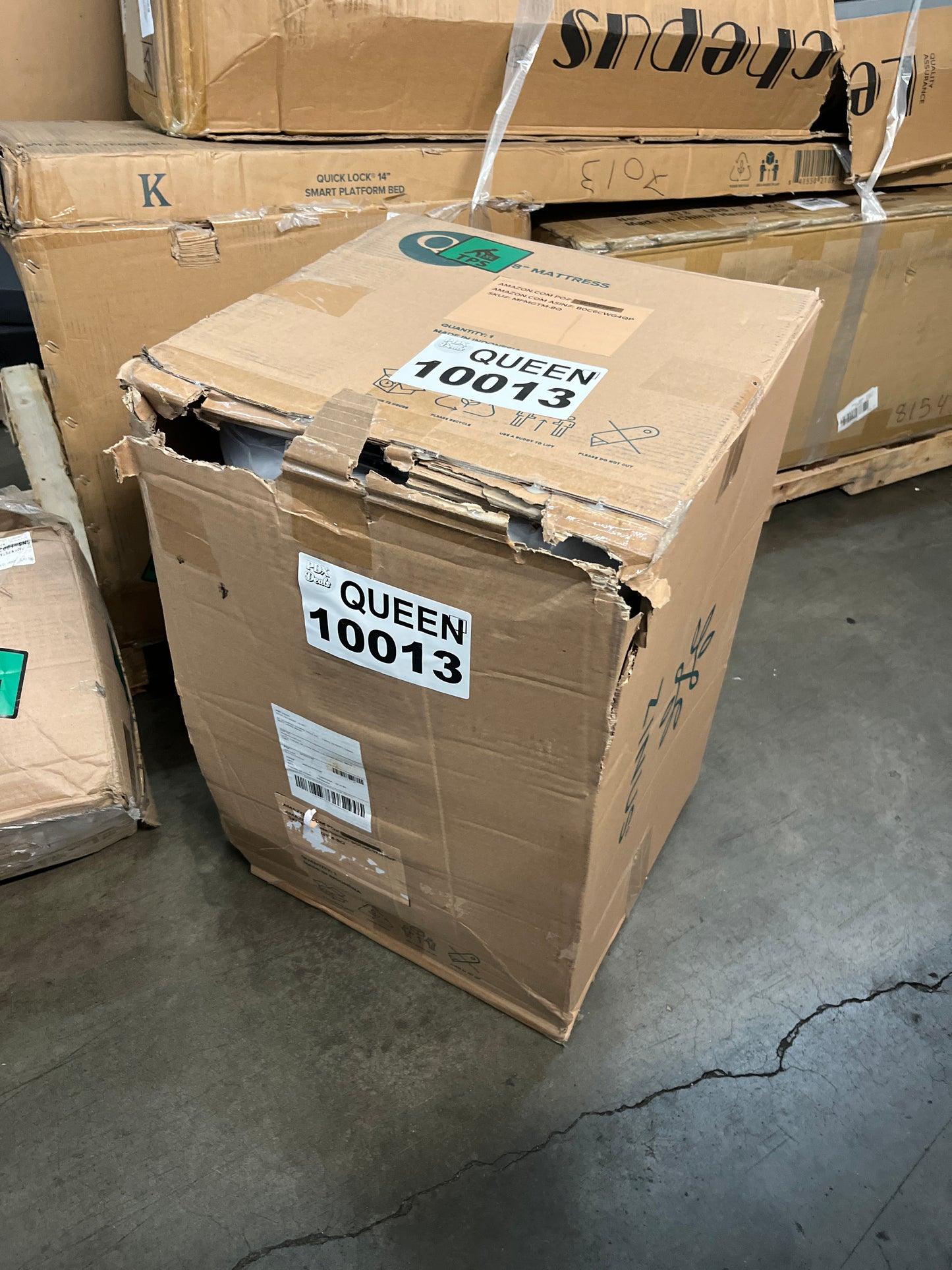 ZINUS 8 Inch Green Tea ActivFresh(R) Memory Foam Mattress, Queen, Mattress in A Box with Compact WONDERBOX Packaging, CertiPUR-US Certified - Retail $275