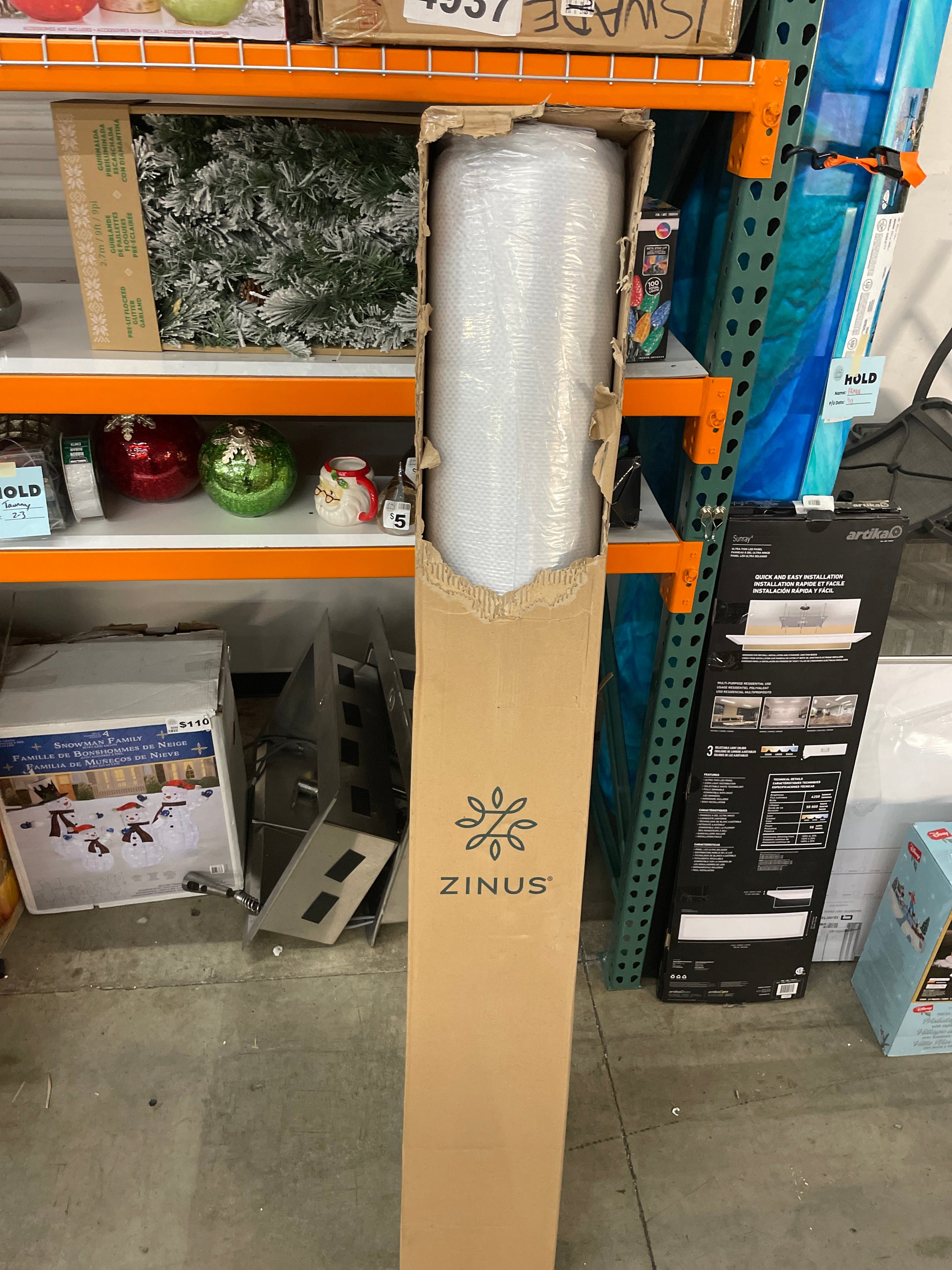 ZINUS 10 Inch Green Tea Cooling Memory Foam Mattress [New Version], King, Fiberglass Free, Medium Firmness, Cooling Gel Foam, Certified Safe Foams & Fabric, Mattress in A Box - Retail $248