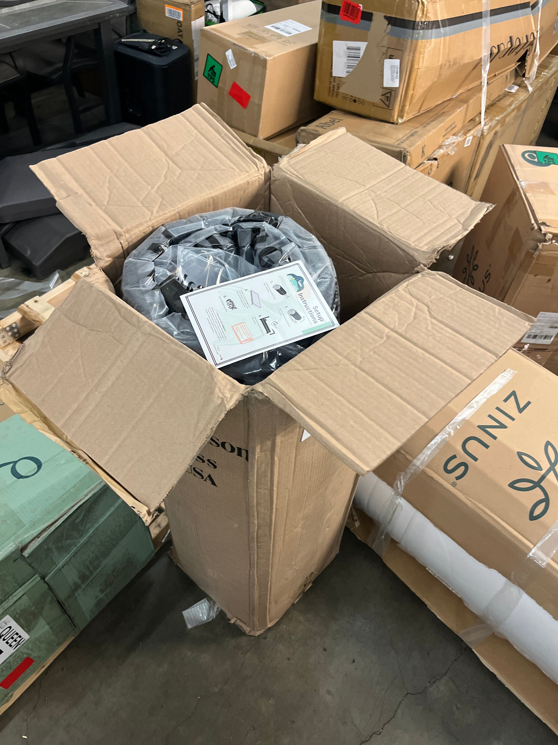 Ottomanson 9" Twin Mattress in a Box Made in USA, Firm Mattress, Hybrid Mattress Cool Improved Airflow with Edge to Edge Pocket Coil, Bed in A Box, Ottopedic - Retail $164