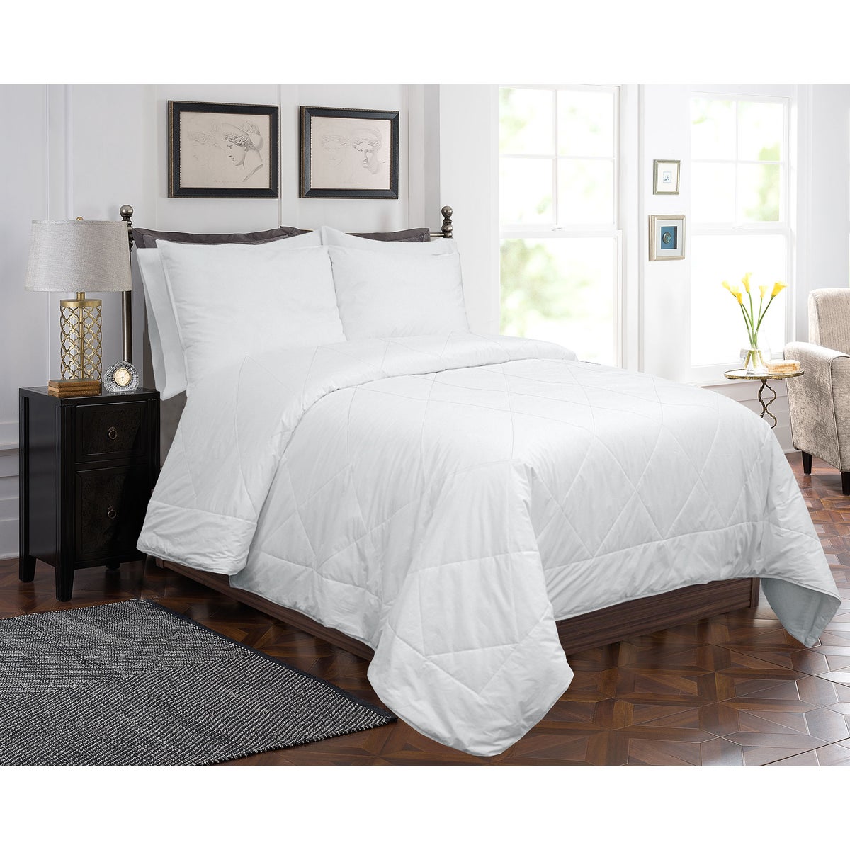 Silk Haven QUEEN All Natural Silk Filled, Hand-made Comforter  - Retail $180