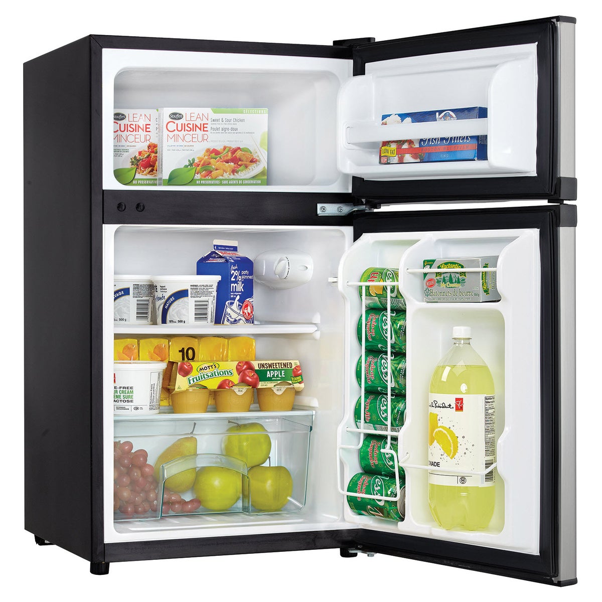 Danby Dual Door 3.1 cu. ft. Compact Refrigerator/Freezer