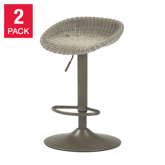 Portofino Airlift Barstool, 2-pack - Retail $280