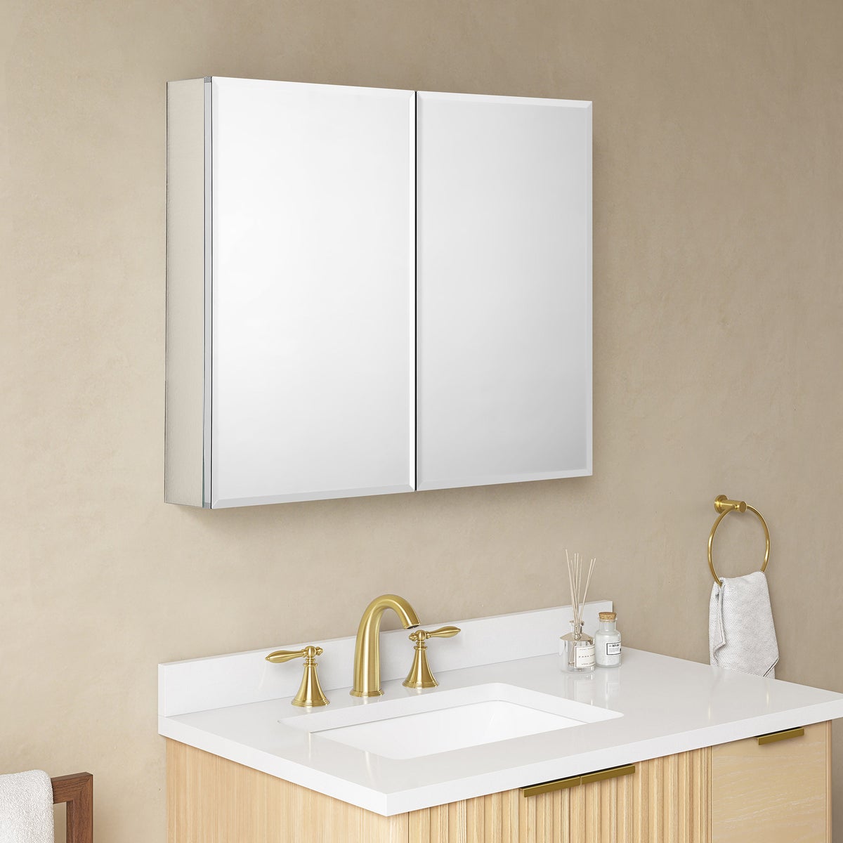 OVE Decors Two Door Carlow Medicine Cabinet