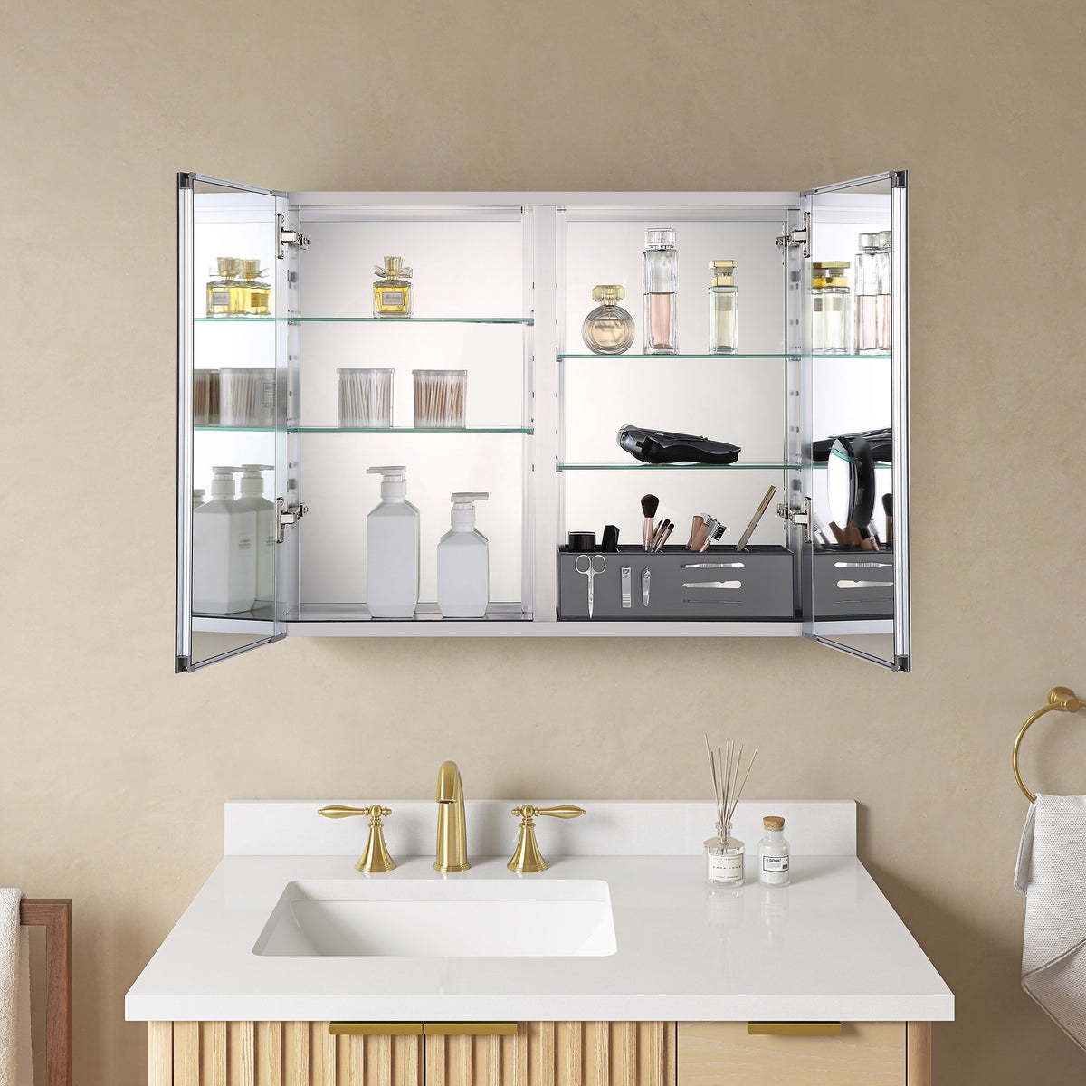 OVE Decors Two Door Carlow Medicine Cabinet