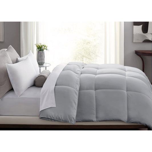 NEW - Microfiber Down Alternative Comforter, King