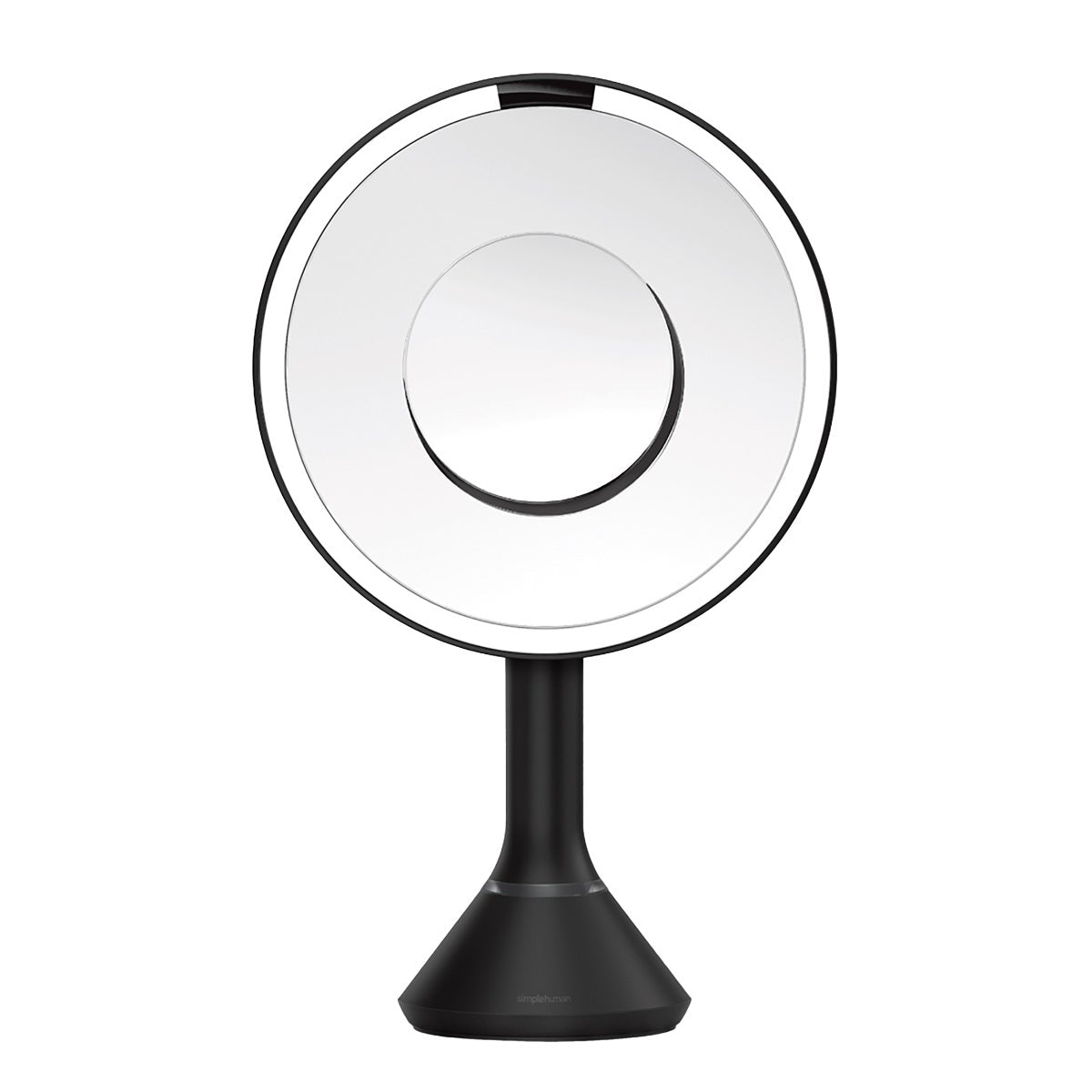 simplehuman 8” Round LED Sensor Mirror with 5x and 10x Magnification
