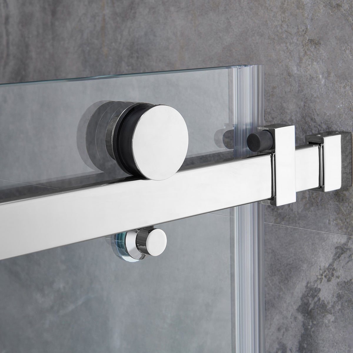 NEW - OVE Decors 60" Kelsey Frameless Sliding Shower Door