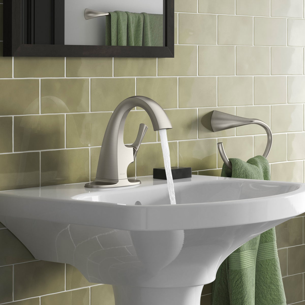 NEW - Kohler Transitional Single Hole Bathroom Faucet