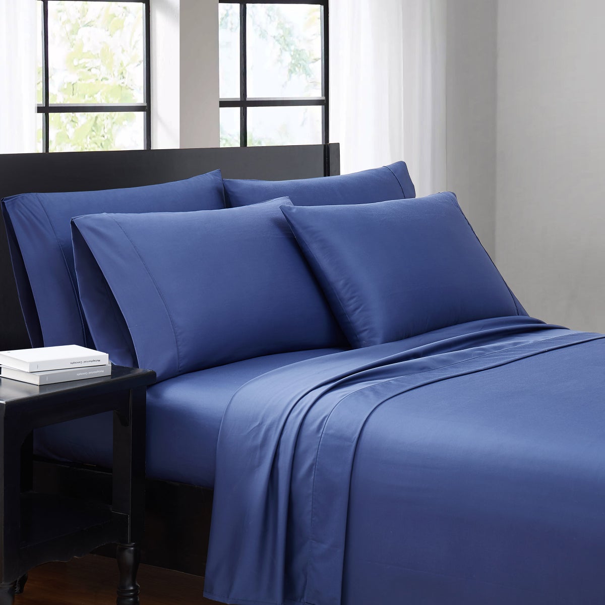 NEW - Kirkland Signature 680 Thread Count Sheet Set, Full