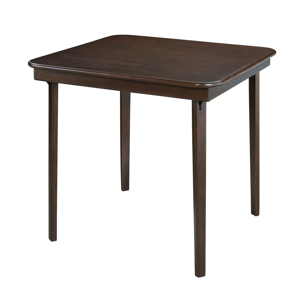 NEW - Costco - Stakmore 32 in Dark Brown Wood Folding Table - Retail $99