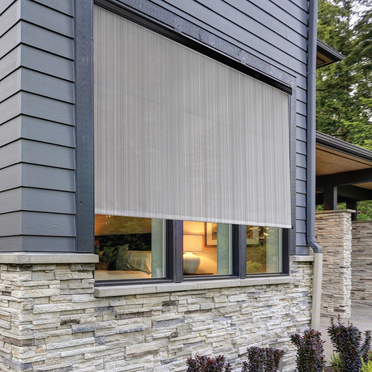 NEW - Koolspot 4' x 8' Outdoor Sun Shade – Motor Operated - Retail $399