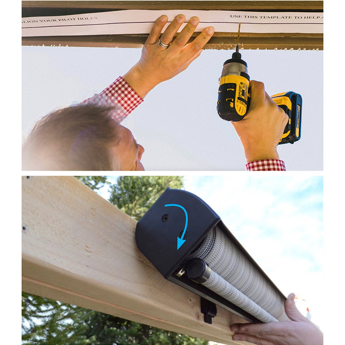 NEW - Koolspot 6' x 8' Outdoor Sun Shade – Motor Operated