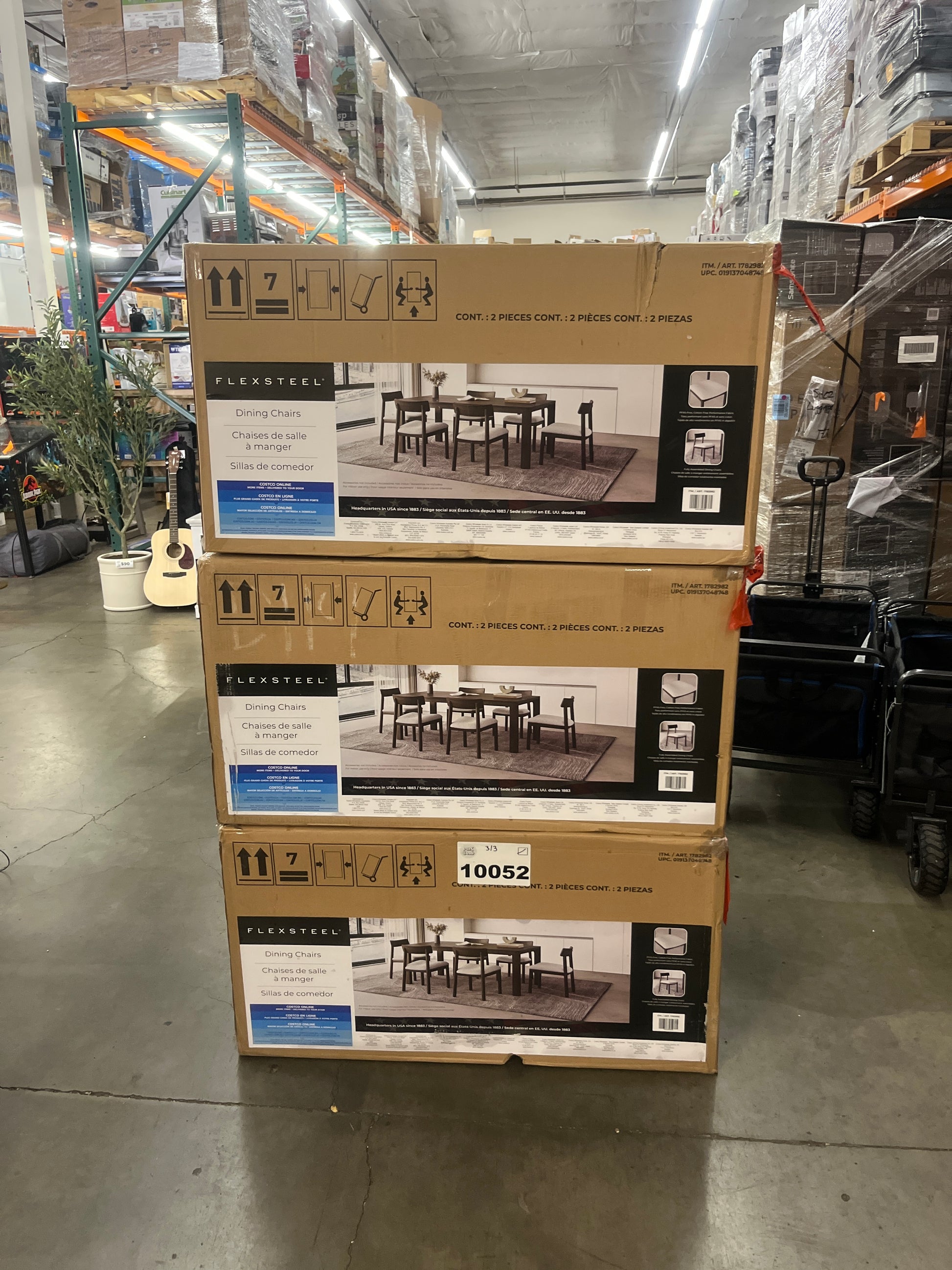 UTILITY 2PK DINING CHAIRS - Retail $349