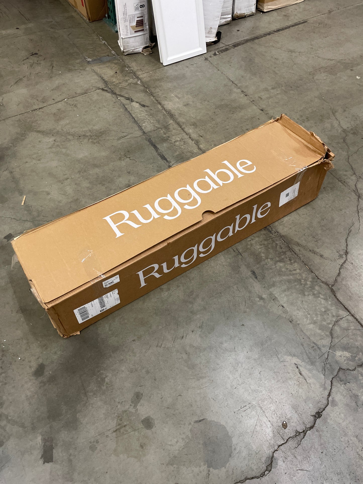 RUGGABLE 8'X10' DK BROWN - Retail $329