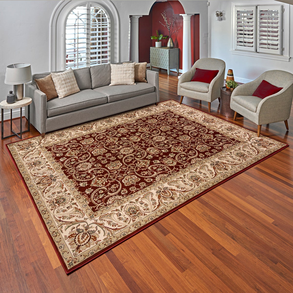 Thomasville Timeless Classic Rug Collection, Alden, 5 ft. 3 in. x 7 ft. 5 in