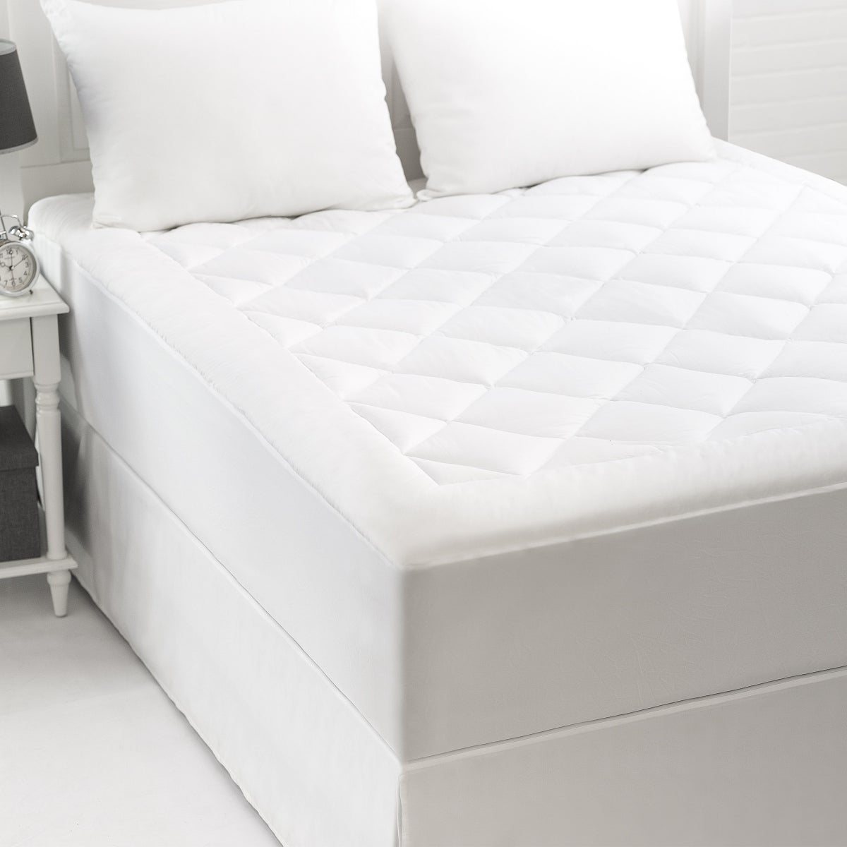 TheraLuxe by Therapedic CAL KING 400 Thread Count Cotton Mattress Pad