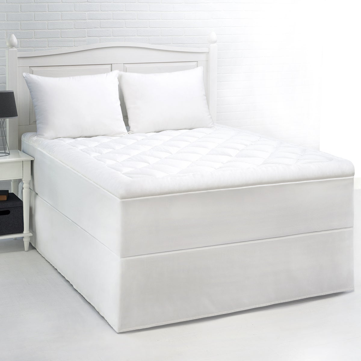 TheraLuxe by Therapedic CAL KING 400 Thread Count Cotton Mattress Pad