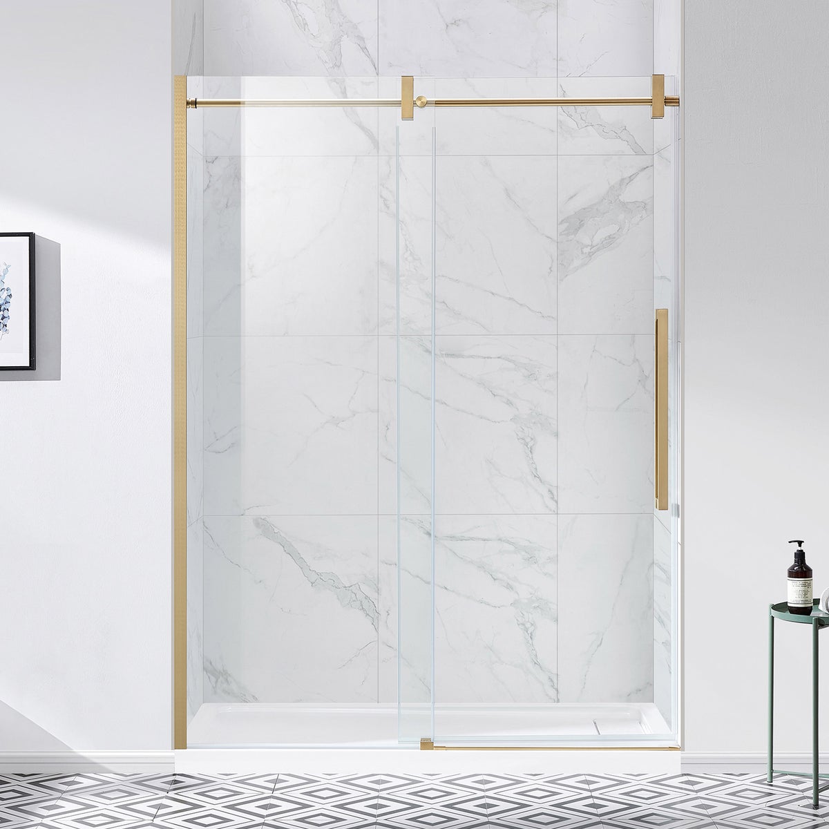 NEW - OVE Decors Dayton 60" Shower Door