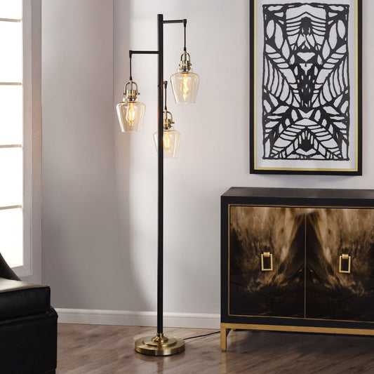 Basia 3-Light Floor Lamp - Retail $100