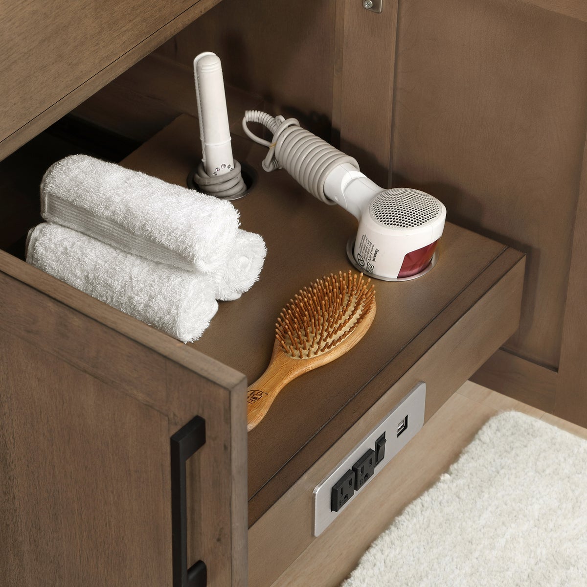 OVE Decors 72" Alonso Bath Vanity in Brown