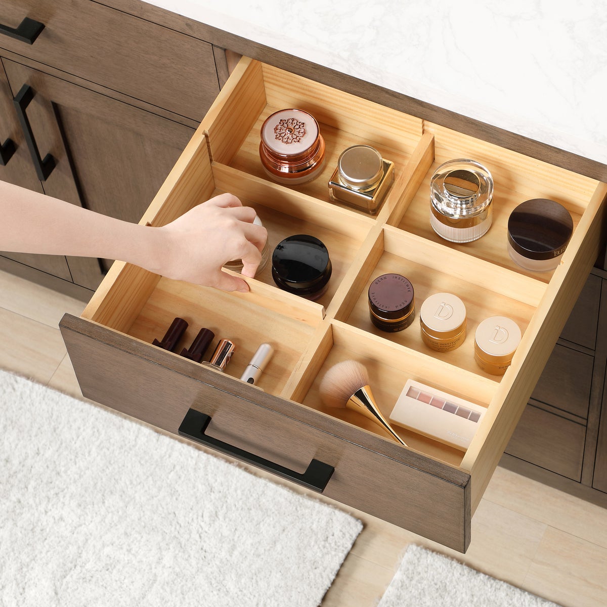 OVE Decors 72" Alonso Bath Vanity in Brown