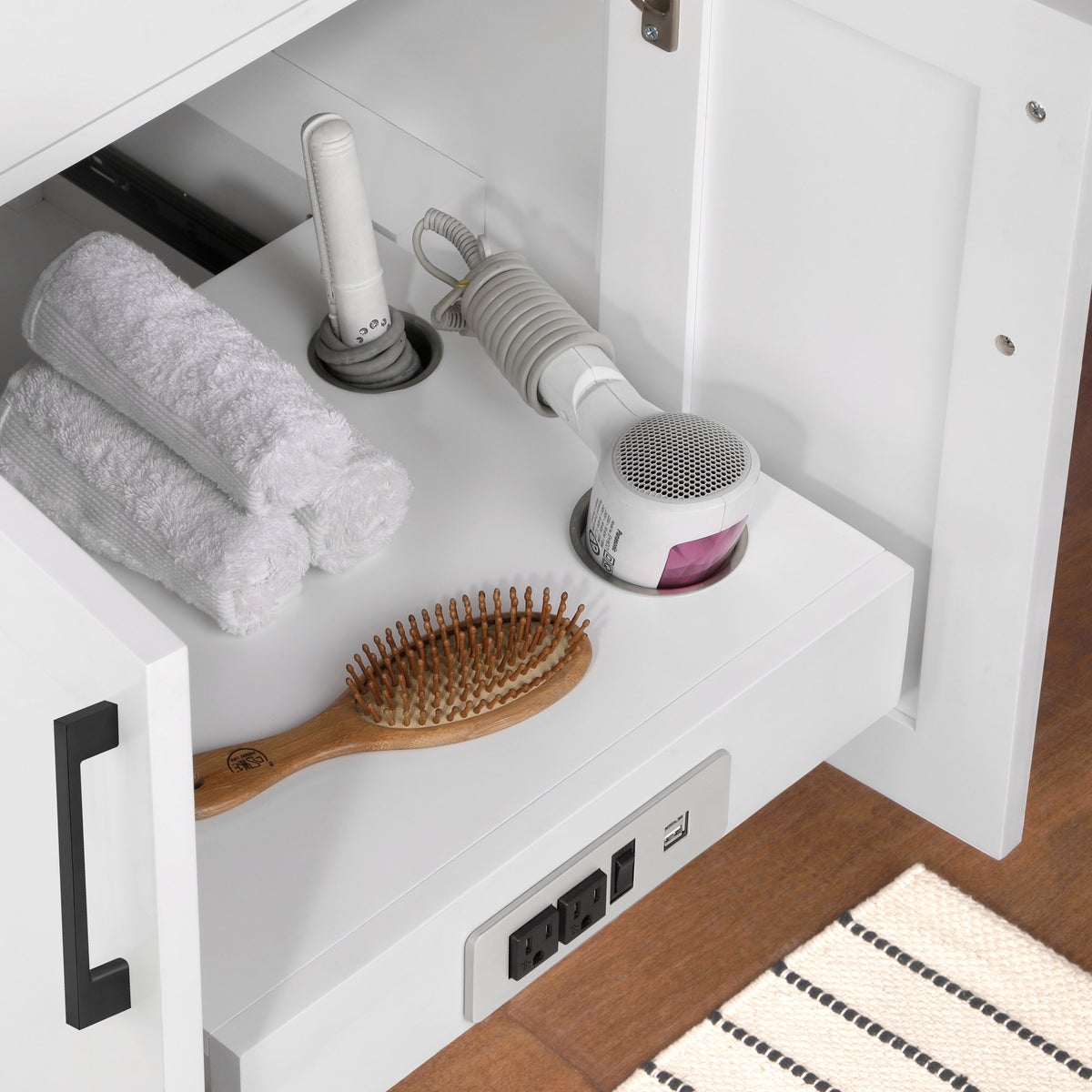 OVE Decors Alonso Bath Vanity in White 60"