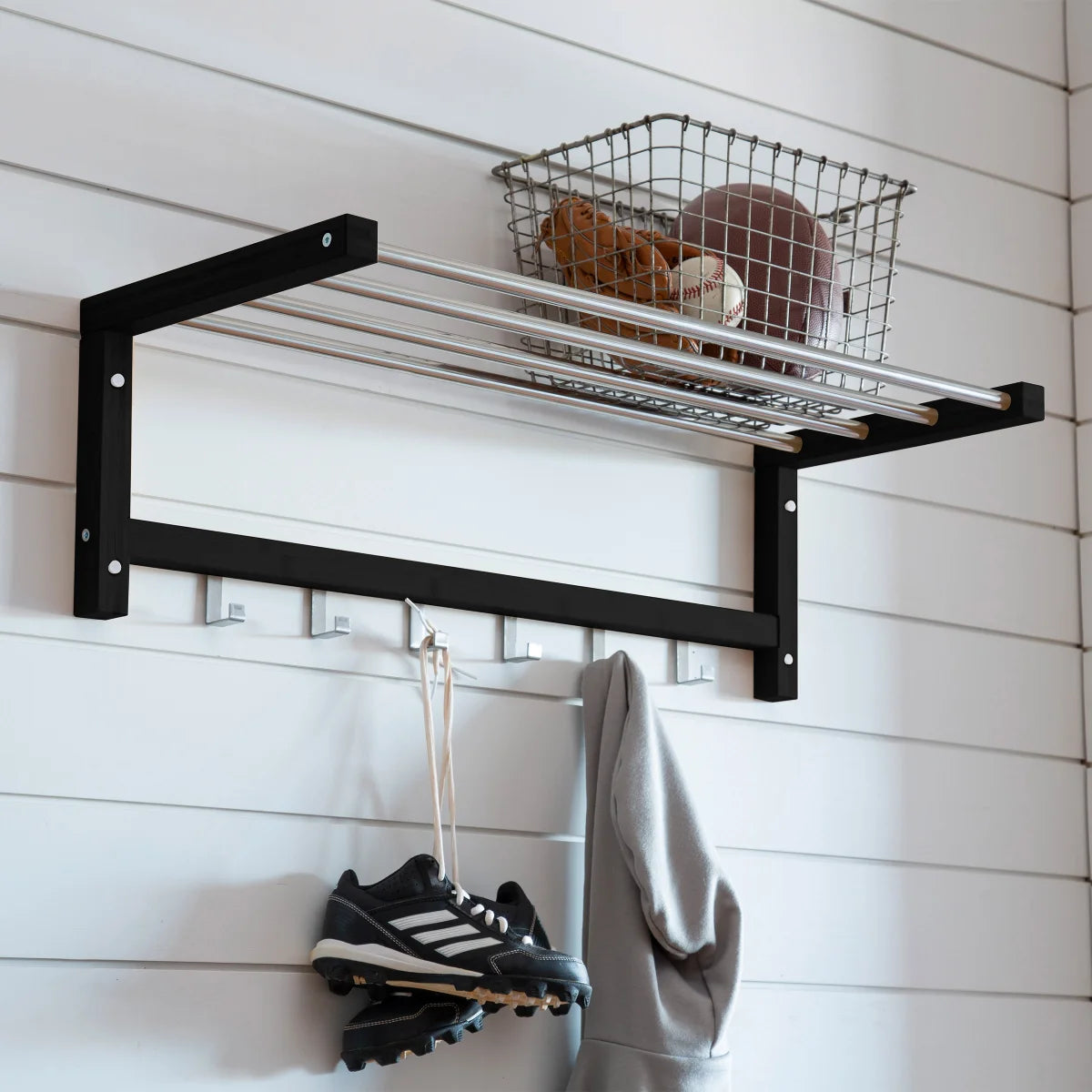 NEW - 31in Multi-Use Wall Shelf- Retail $19