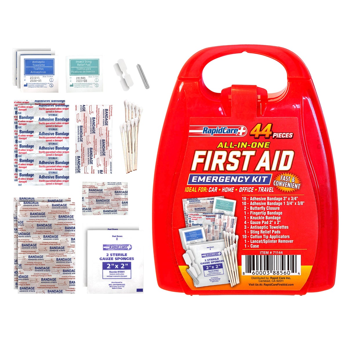 RapidCare First Aid Kit, 265-pieces