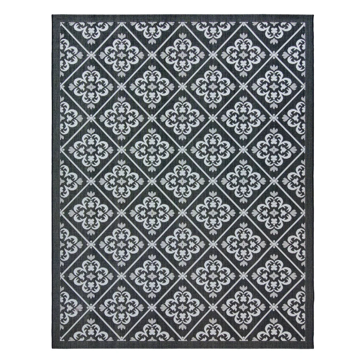 NEW - Naples 5X7 Indoor/Outdoor Area Rug, Bronte - Retail $99