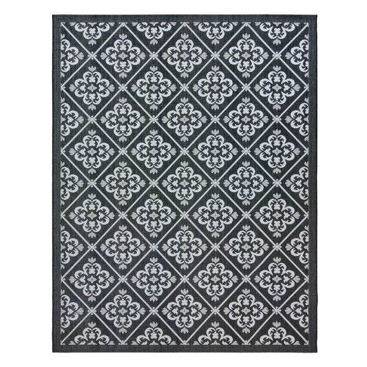 NEW - Naples 5X7 Indoor/Outdoor Area Rug, Bronte - Retail $99