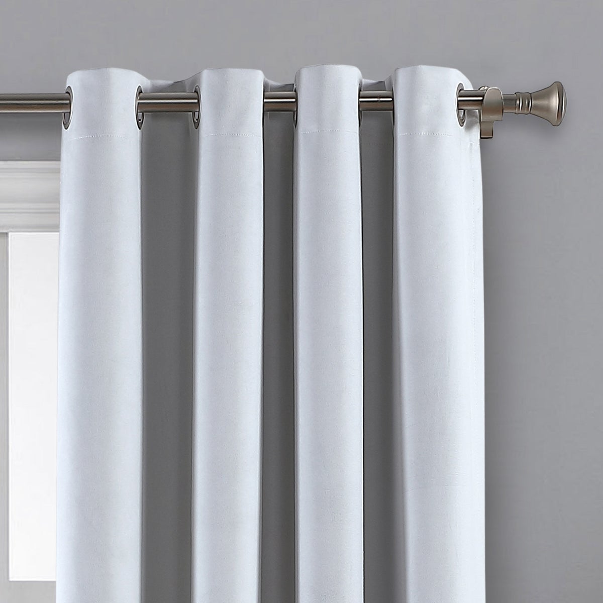 Total Blackout Velvet Window Curtain, 2-pack