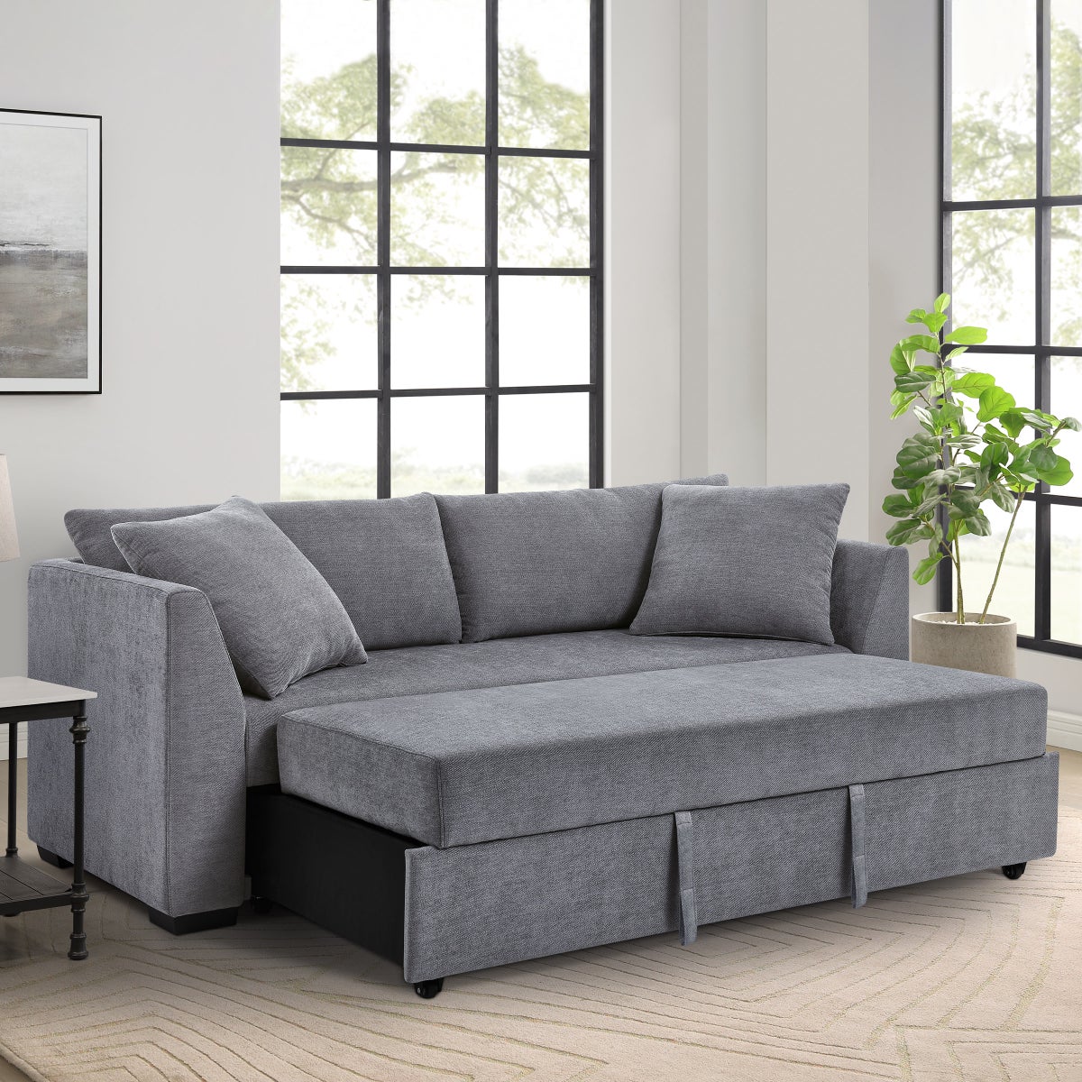Thomasville Marion Fabric Convertible Sofa