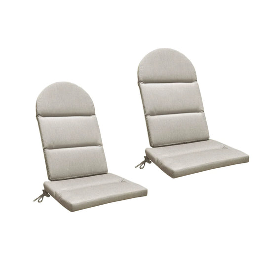 NEW - Adirondack Gray Cushion for Polywood Chairs, 2-pack - Retail $129