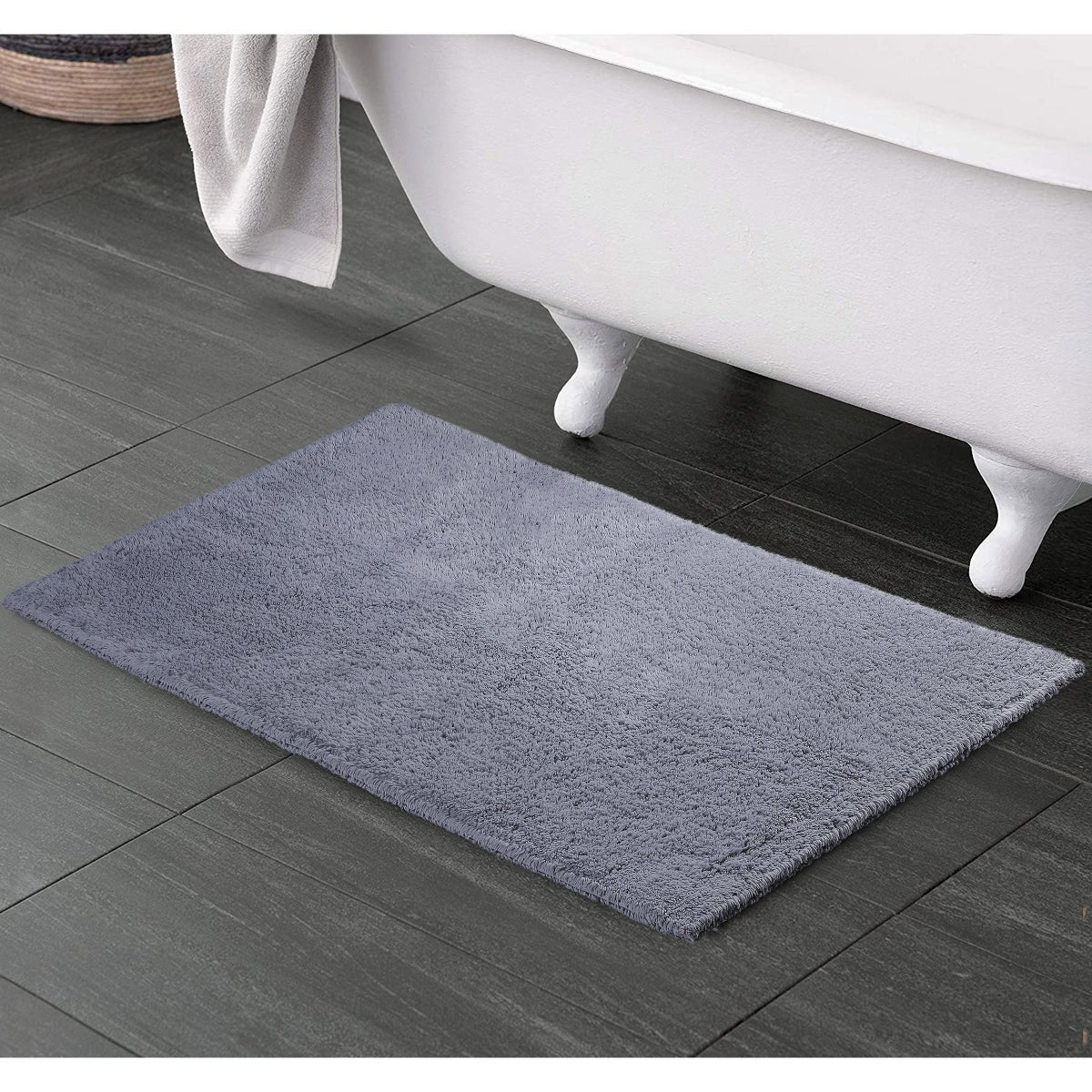 NEW - Purely Indulgent 100% Egyptian Cotton Bath Rug, 2-piece Set