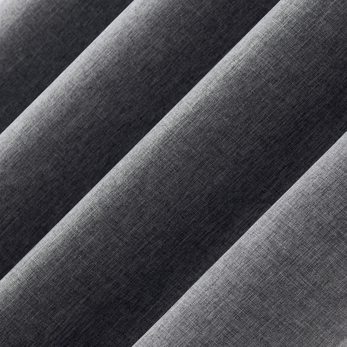 Sun Zero Grey 100% Blackout Window Curtains
