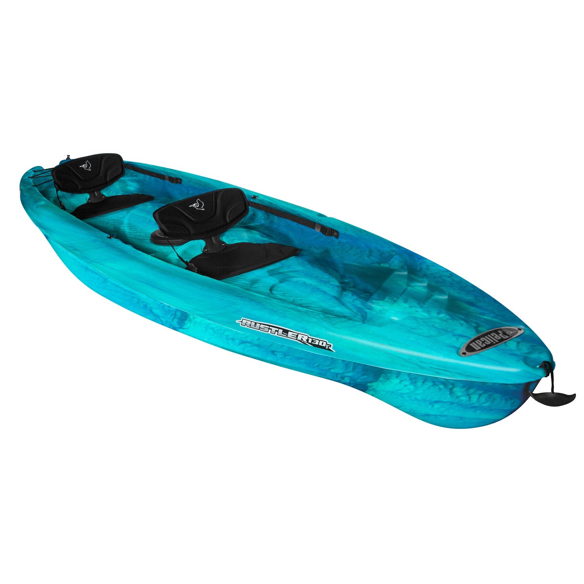Pelican Rustler 130T Tandem Kayak 13’ with 2 Paddles - Retail $550