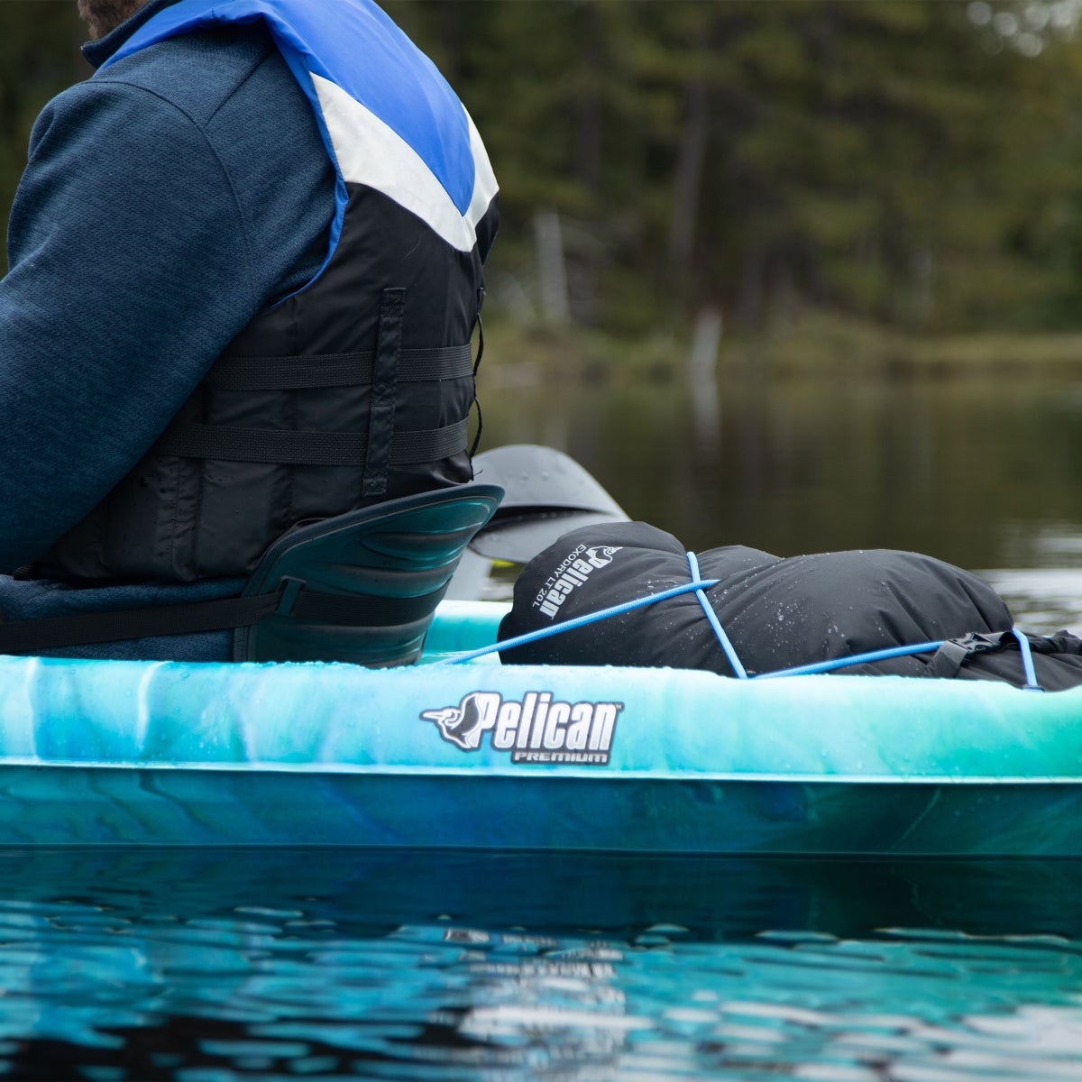 Pelican Rustler 130T Tandem Kayak 13’ with 2 Paddles - Retail $550